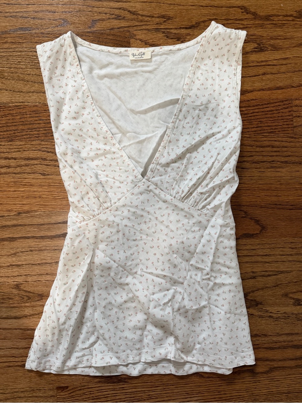Floral tank top